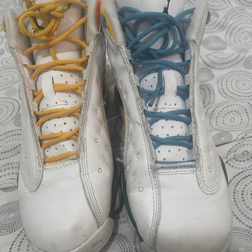COPY - multicolored jordan 13’s